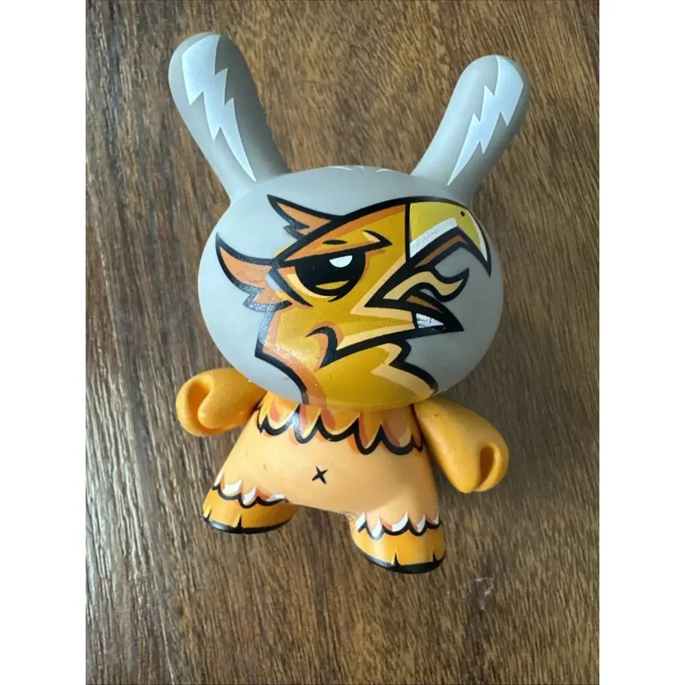 kidrobot figure lot Joe Ledbetter Griffin, Mist Mindzai, Dunny Serie‎ 4 3”